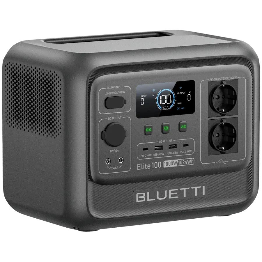 Зарядная станция Bluetti Elite 100 V2, 1800 Вт, 1024 Вт*ч – photo 2