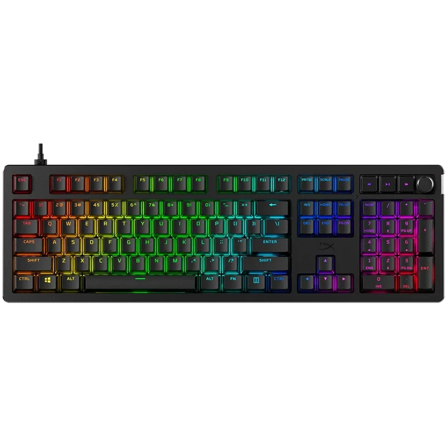 photo - Tastatură pentru gaming HYPERX Alloy Rise RGB, Black
