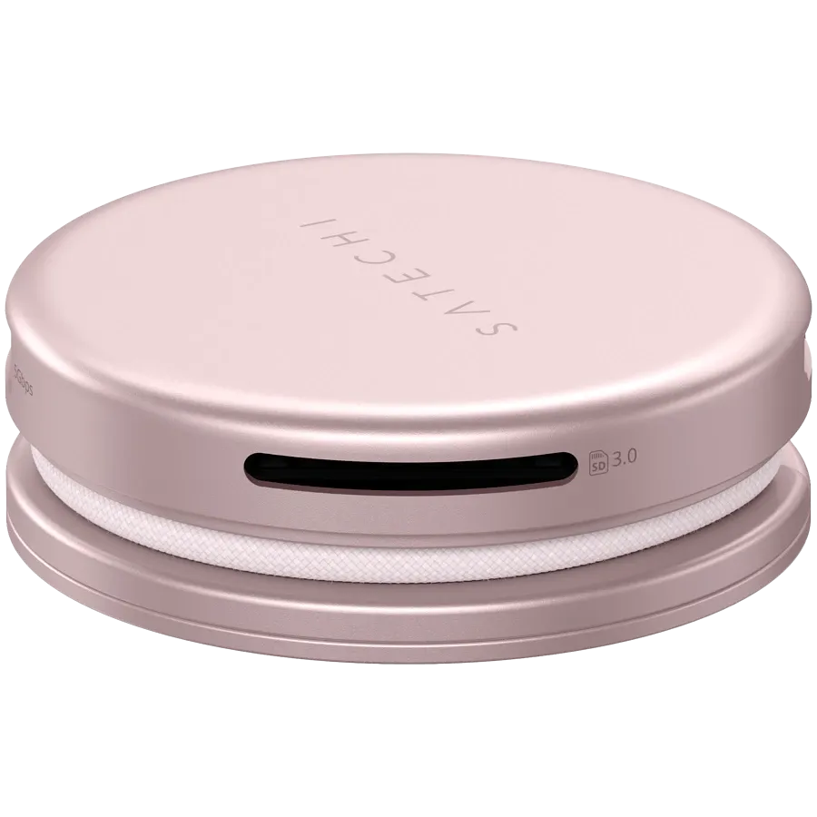 Multiport adapter Satechi OnTheGo 5-in-1, Blush – photo 3