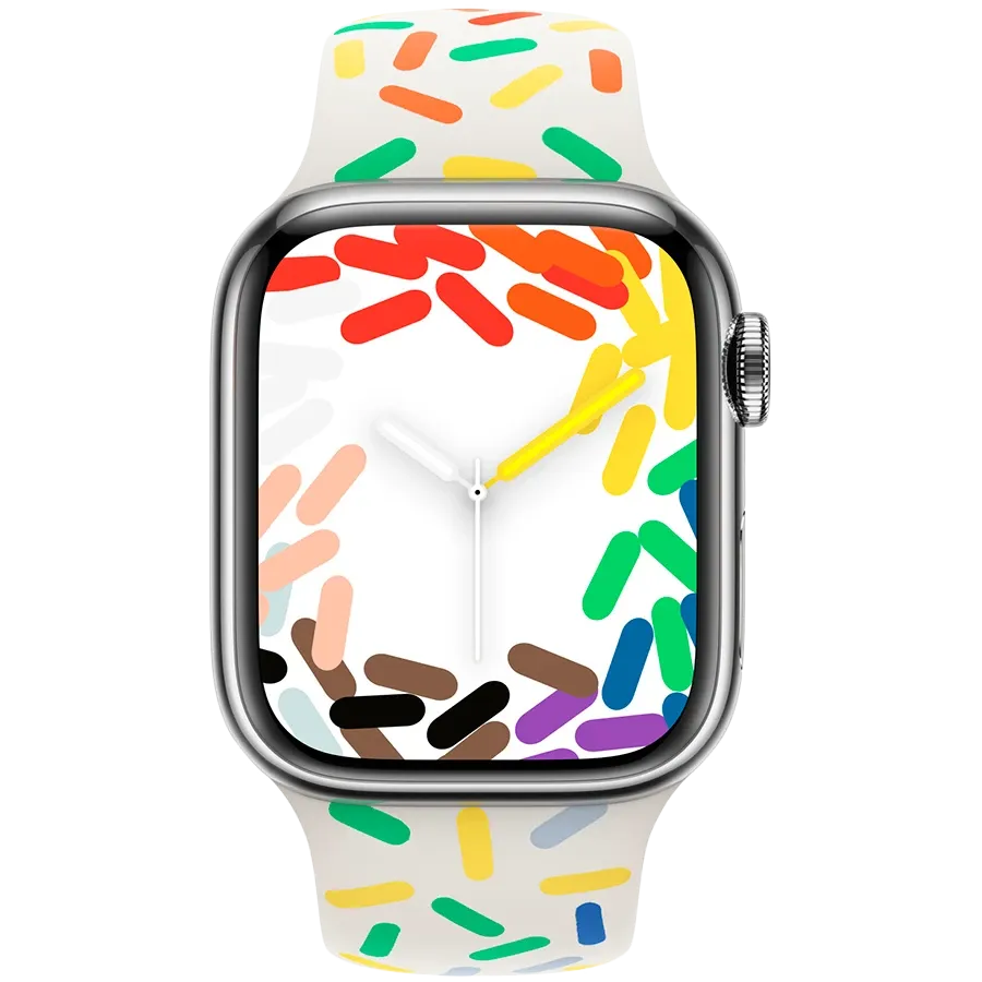 photo 3 - Apple Pride Edition Sport Band for Apple Watch 41 mm, Size S/M, Pride Edition