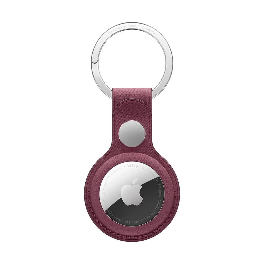 photo - APPLE  for AirTag, MulberryFineWoven Key Ring