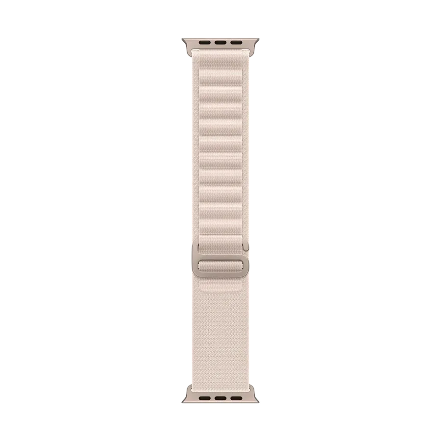 photo 1 - Apple Alpine Loop - Medium Band for Apple Watch 44/45/49 mm, Size M, Starlight