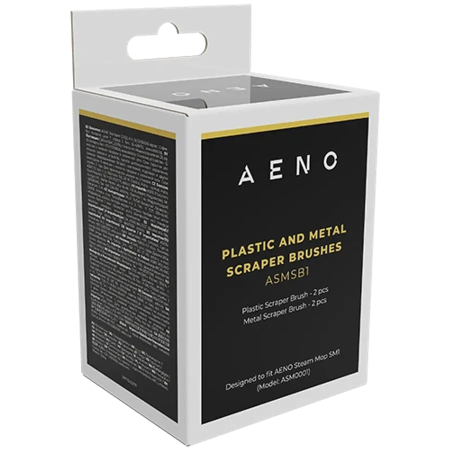 photo 4 - AENO  для SM1Plastic scraper brush+Metal scraper brush для steam mop SM1  (Plastic Scraper Brush - 2 pcs Metal Scraper Brush - 2 pcs)