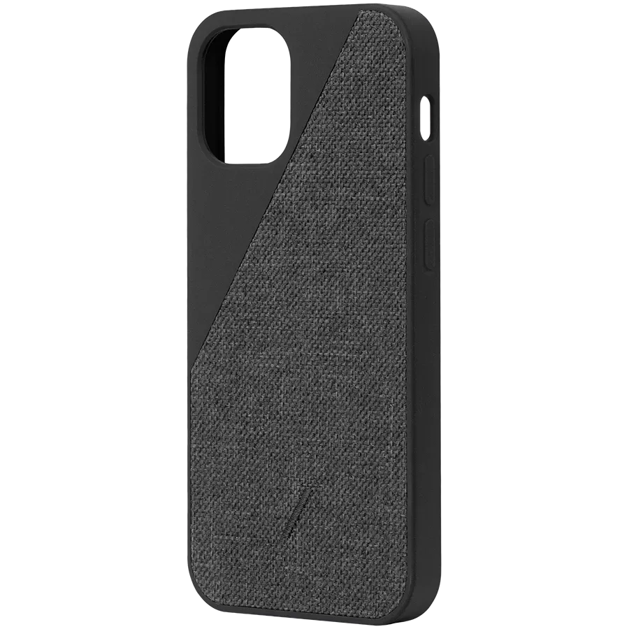 photo 3 - NATIVE UNION Чохол CLIC CANVAS  Синювато-сірий для iPhone 12 Pro Max