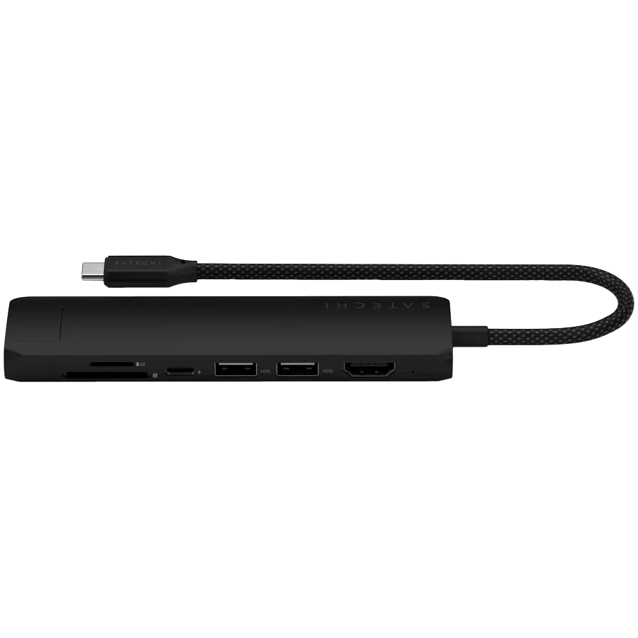 photo 4 - SATECHI  Slim 7 Multiport  Multiport Adapter  Black