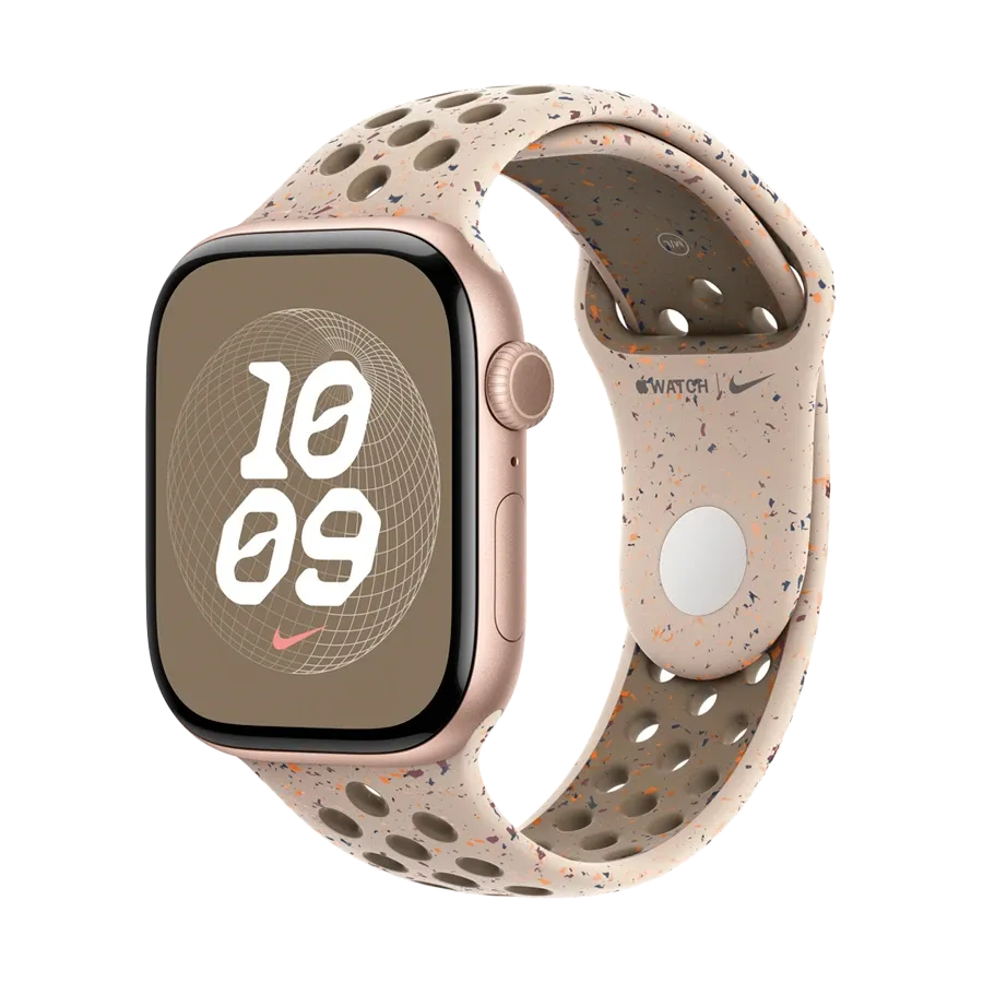 photo 2 - Apple 46mm Nike Sport Band Band Extension  for Apple Watch 44/46 mm, Size S/M, Desert Stone