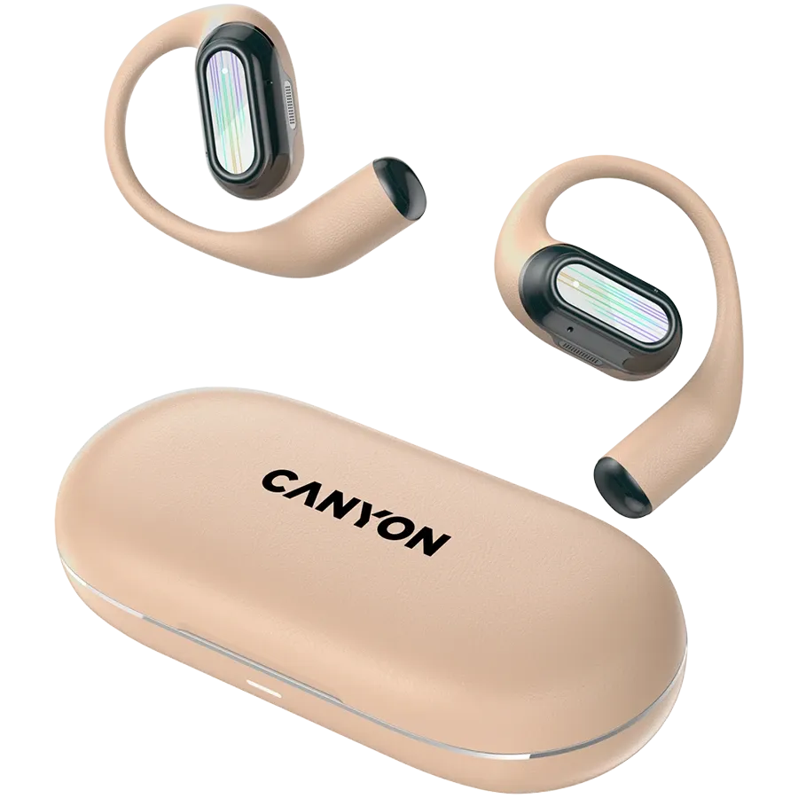 photo - CANYON OnFlow 12 {Бездротове} Гарнітура, Бежевий