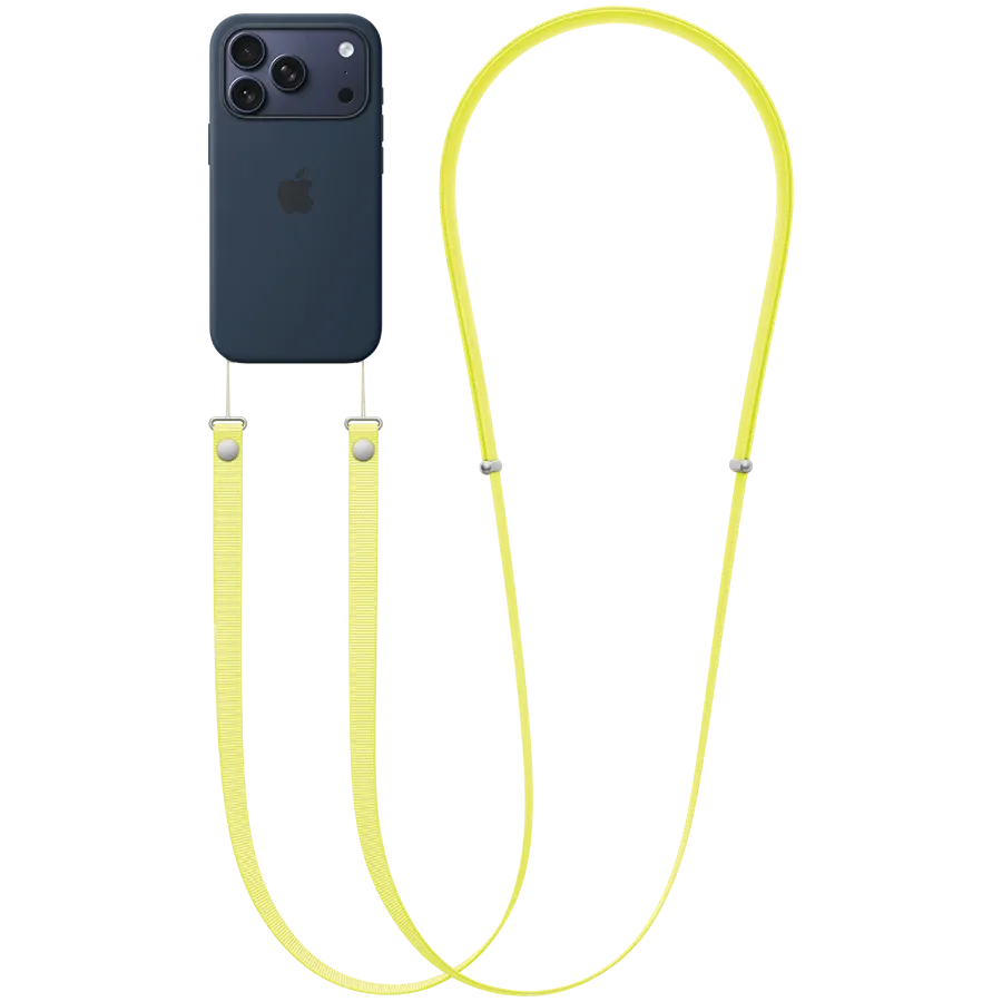 photo 2 - Apple սմարթֆոնի ուսադիր ժապավեն՝ Նեոն դեղին գույնով