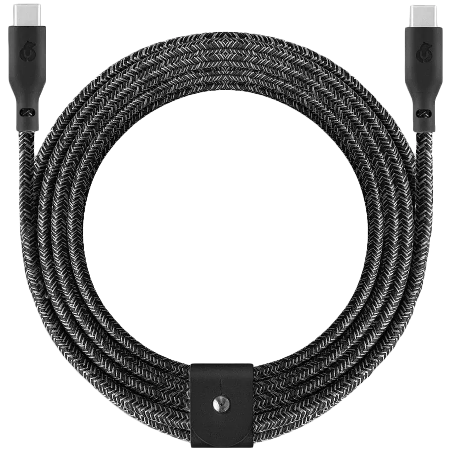 photo - UBEAR Кабель USB-C, Чёрный, 2.4м
