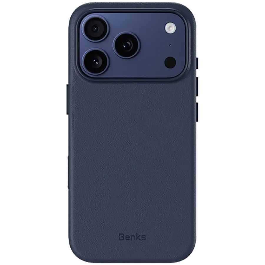 Husă BENKS VitaPro Magnetic cu MagSafe pentru iPhone 17 Pro Max, Blue – photo 1