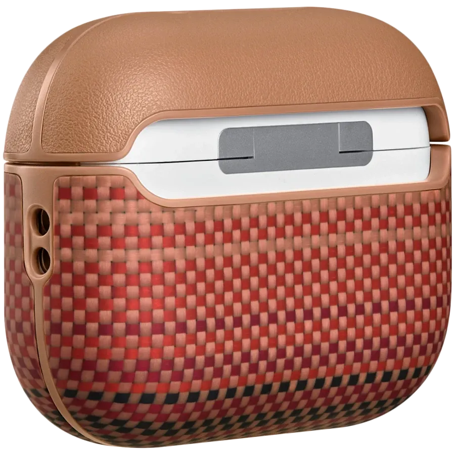 photo 3 - PITAKA Case Aramid Fiber Case with MagSafe Sunset for AirPods Pro (Gen3)