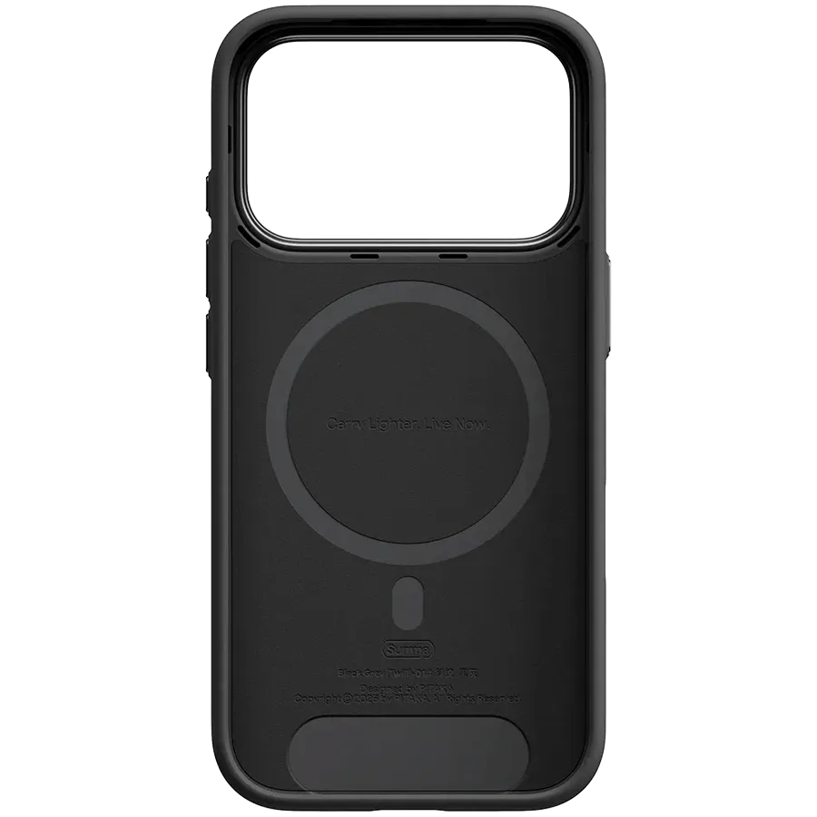 PITAKA Чехол Summa с MagSafe Twill Black/Grey для iPhone 18 Pro Max – photo 2