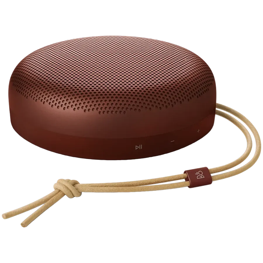photo 1 - BANG & OLUFSEN Beosound A1 3rd Gen Portable Speaker, Rustic Red
