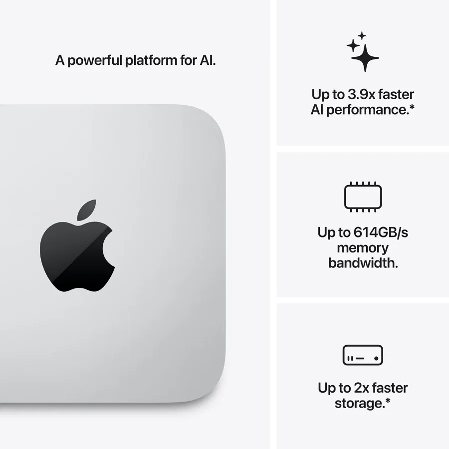 Mac Studio M5 Max (18C CPU 32C GPU), 36GB, 512GB SSD, Silver – photo 3