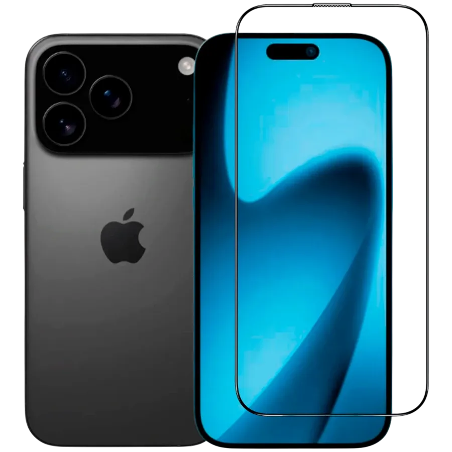 photo 2 - Захисне скло iLera DeLuxe Original Glass для iPhone 17 Pro Max (ILFCDL17PRMX)