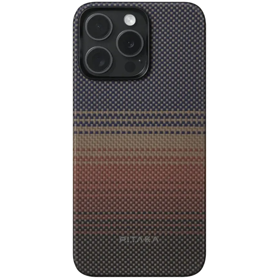 photo 1 - PITAKA Case MagEZ Case 5 with MagSafe Sunset for iPhone 15 Pro Max