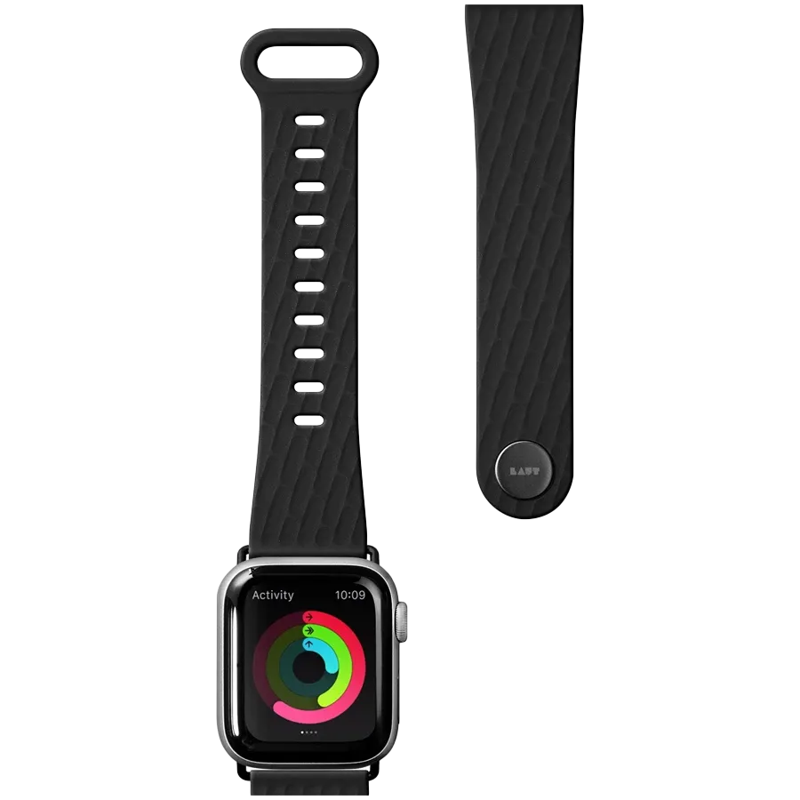 Спортивный ремешок LAUT ACTIVE 2.0 для Apple Watch 42/44/45/49mm, Black (L_AWL_A2_BK) – photo