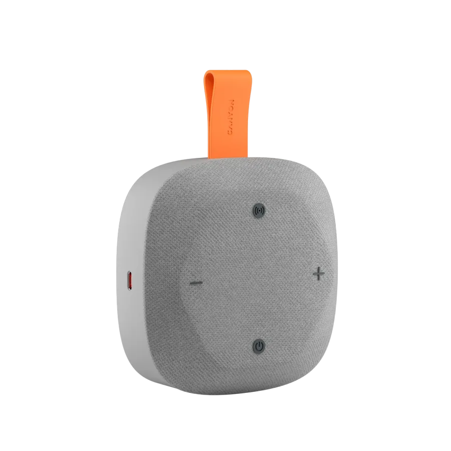 photo 5 - CANYON CNE-CBTSP10 Portable Speaker, Gray/Orange