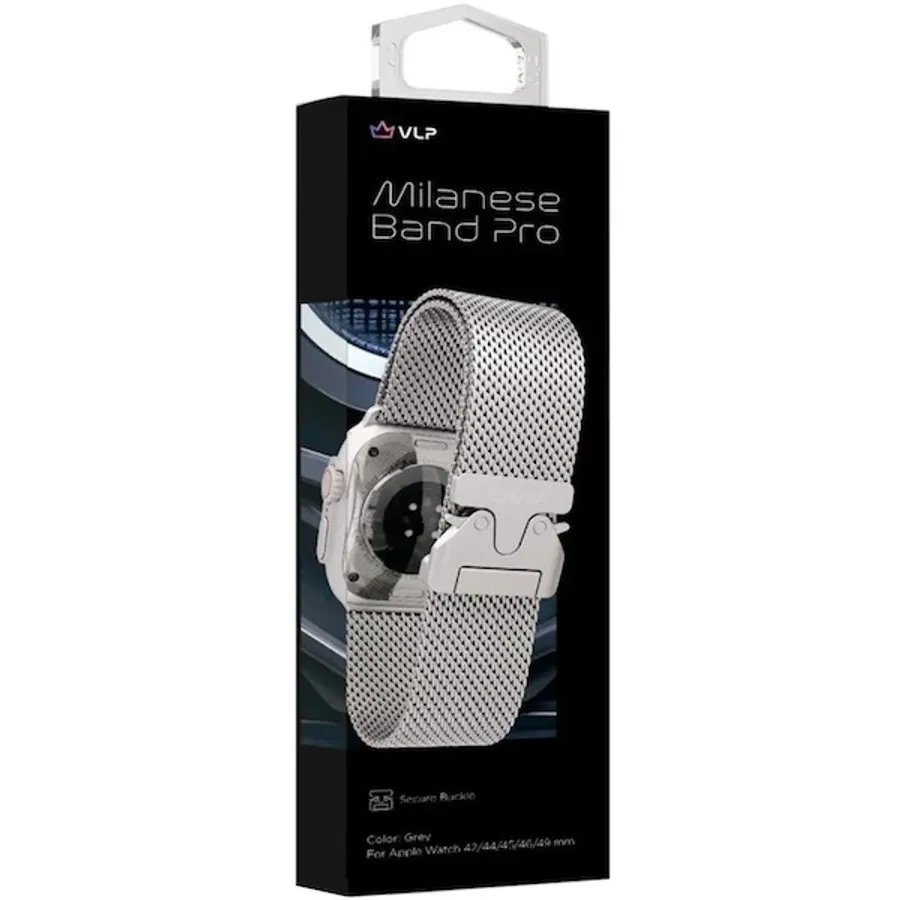 photo 2 - Ремешок VLP Milanese Band Pro для Apple Watch 42/44/45 Milanese Band Pro Титан