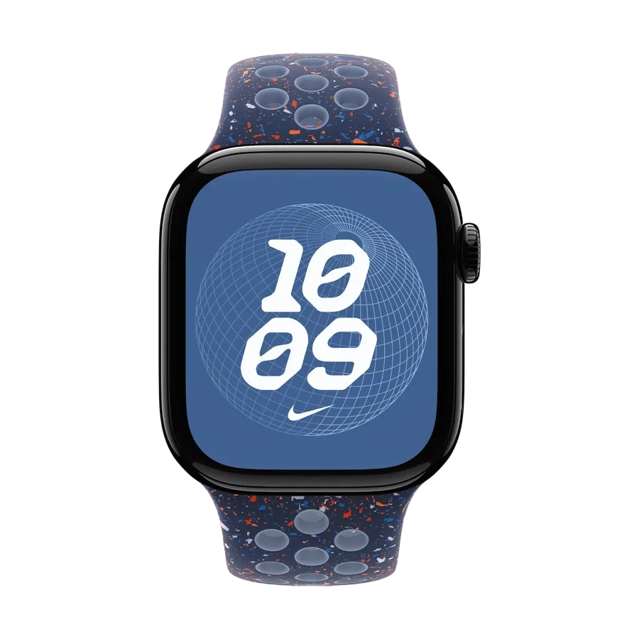 Apple 40mm Nike Sport Band - S/M & M/L Ремінець for Apple Watch 38/40/41 mm, Size M/L, Blue Ribbon – photo 2
