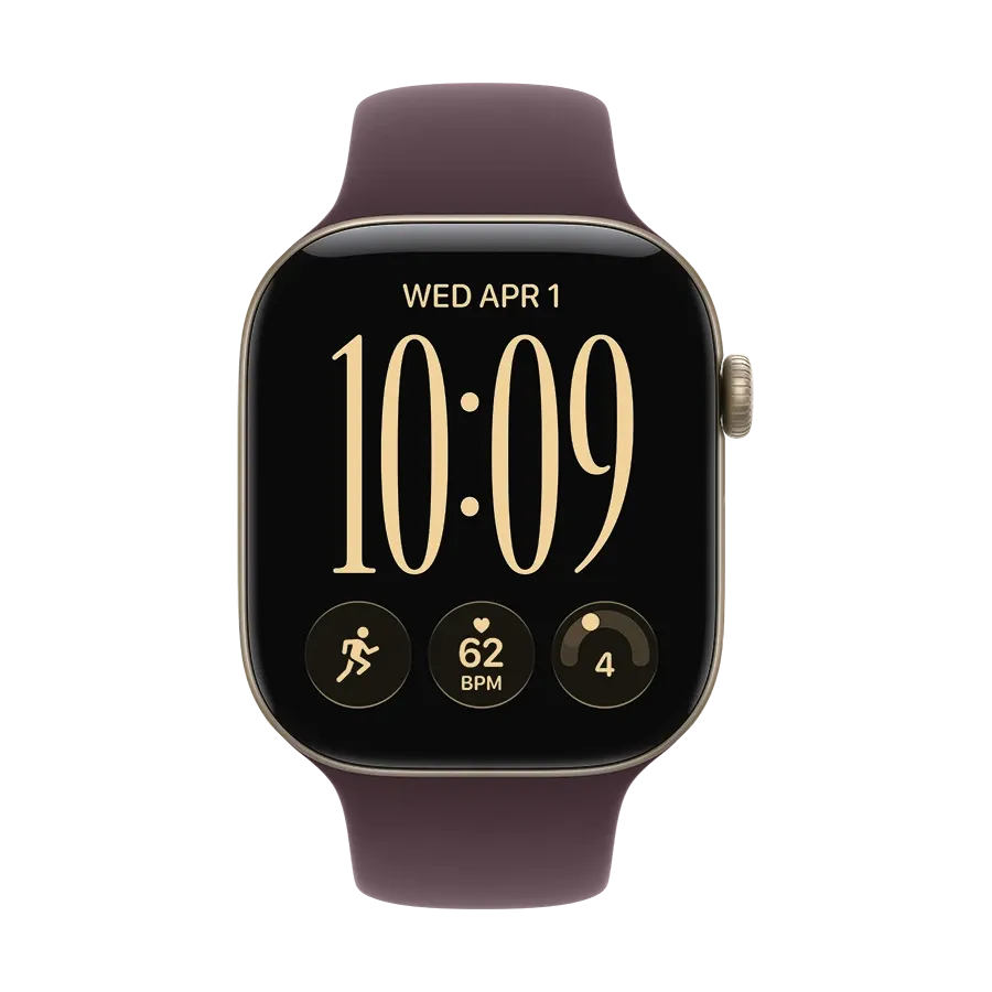 Apple 46mm Sport Band - S/M & M/L Band Extension  for Apple Watch 44/45/46/49 mm, Size M/L, Burgundy – photo 3