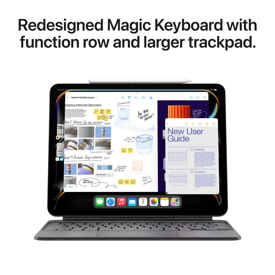 photo 7 - iPad Pro 11 M4, 256 GB Wi-Fi სტანდარტული მინა 2024, Space Black