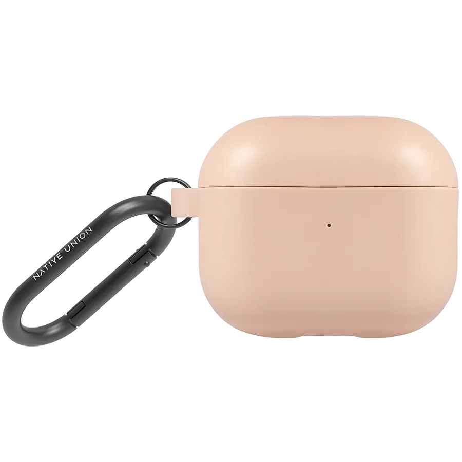 photo - Qoruyucu örtük NATIVE UNION ROAM AirPods (Gen.3) üçün, Peach