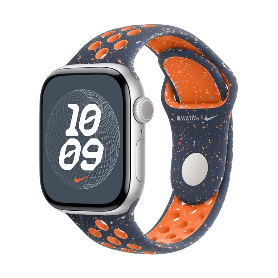photo 2 - Apple 42mm Nike Sport Band Удлинитель ремешка  for Apple Watch 38/42 mm, Size S/M, Голубое пламя