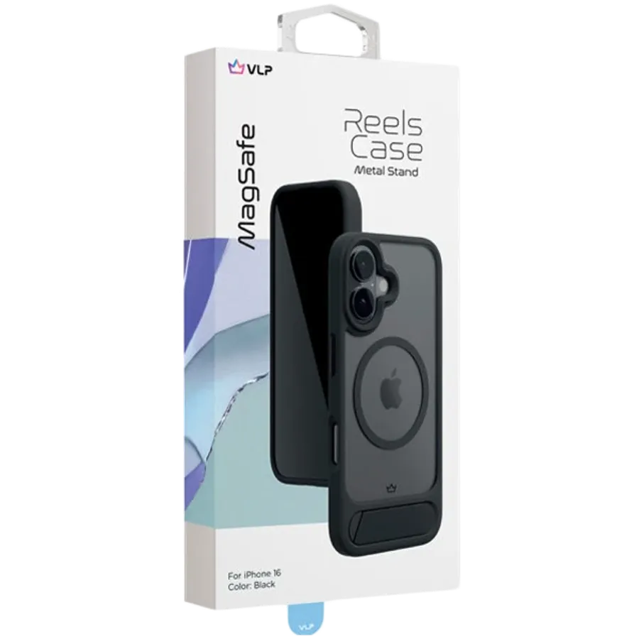 photo 5 - VLP Чехол Reels с MagSafe Чёрный для iPhone 16