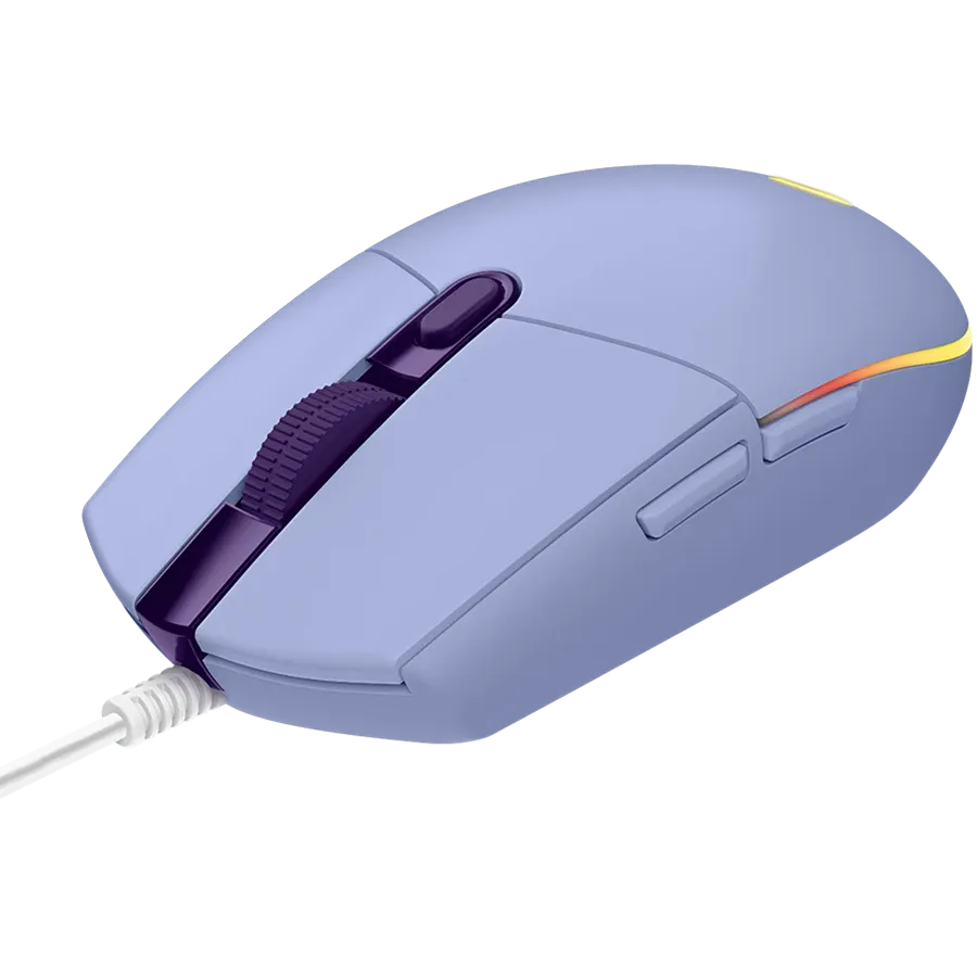 photo 3 - Миша LOGITECH G102 Lightsync USB Lilac (L910-005854)
