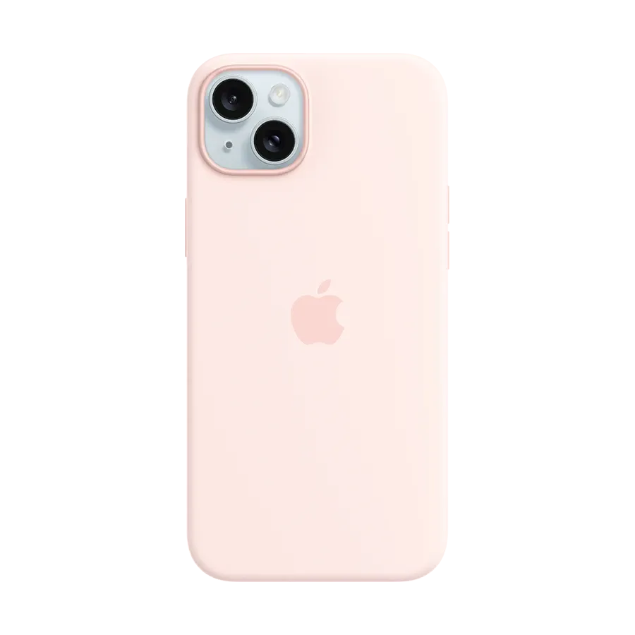photo - Apple Case Silicone Case with MagSafe Light Pink for iPhone 15 Plus