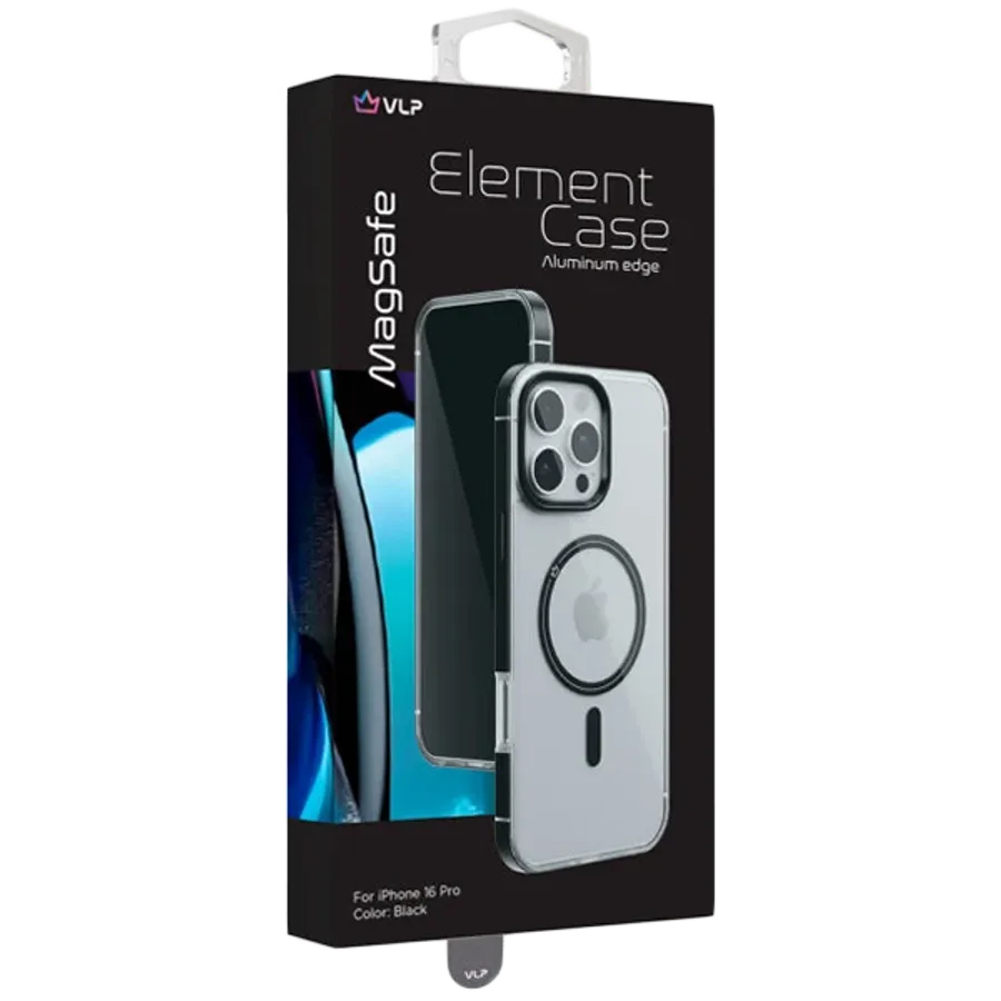 photo 3 - VLP Case Element with MagSafe Black for iPhone 16 Pro