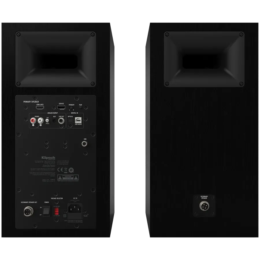 photo 3 - Klipsch The Sevens сөрелік белсенді акустика, күңгірт қара, жұп