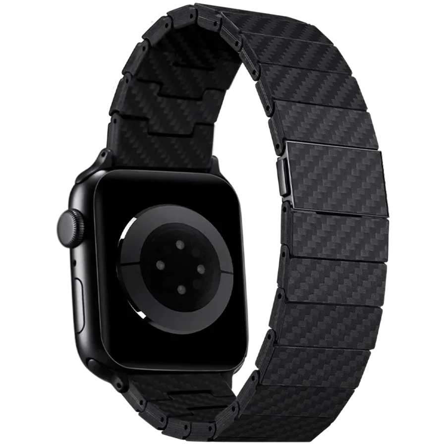 photo 2 - PITAKA Ремінець Modern Чорний за Apple Watch 42 mmApple Watch 44 mmApple Watch 45 mm 42/44 mm