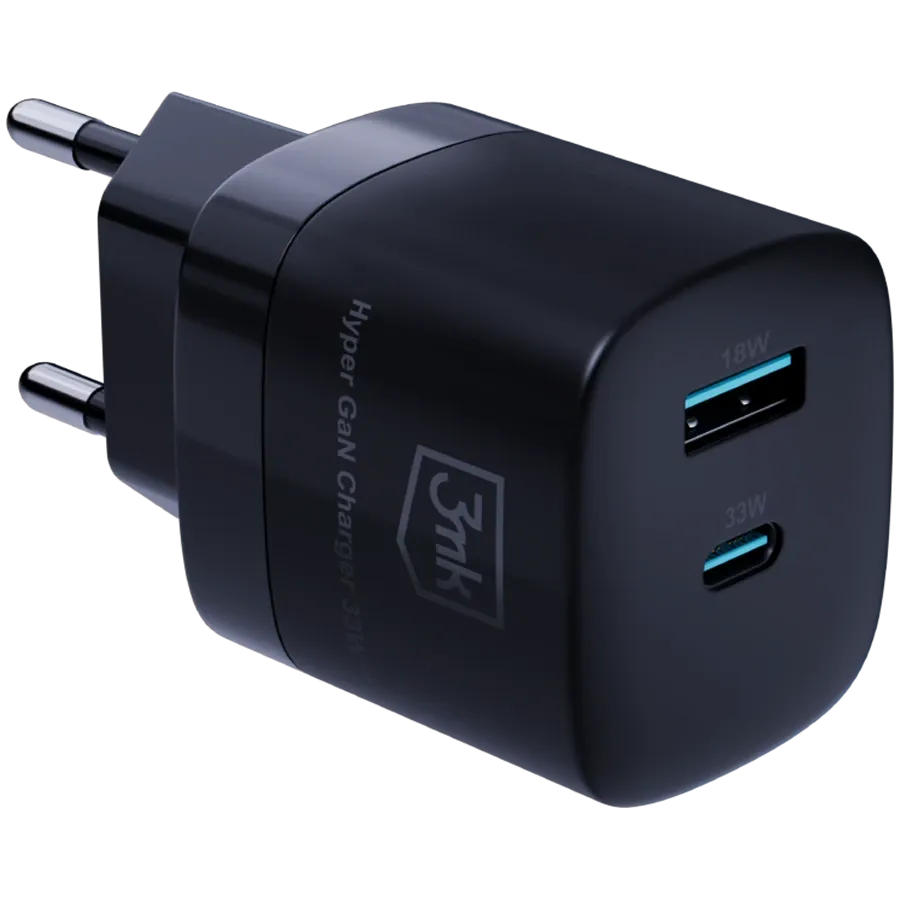 photo - 3MK Սնուցման փոխարկիչ 2*USB/USB-C, 33 Վտ