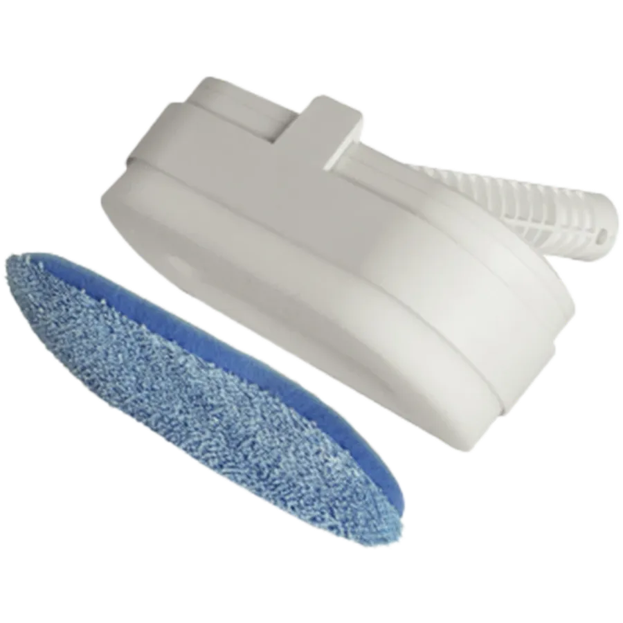 photo 1 - AENO  для SM1Two-in-one oval brush для steam mop SM1 (Brush with Retainer, Cloth Cover, Foam Pad included)