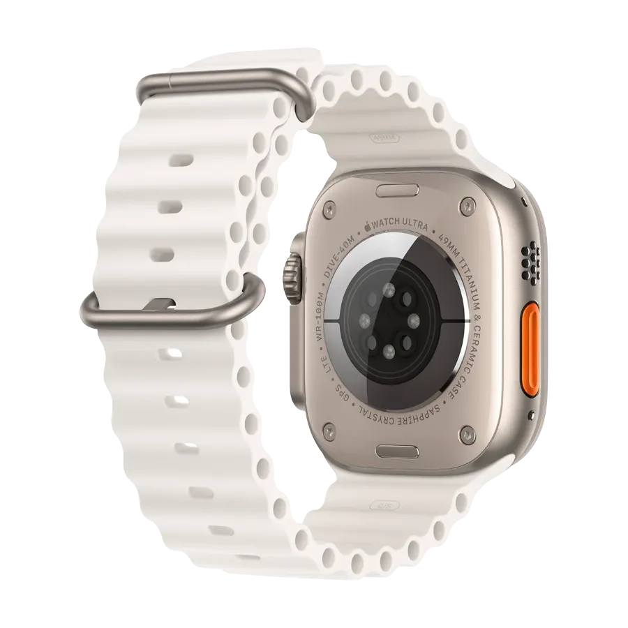 photo 3 - Apple Watch Ultra Series 2 GPS + Cellular,  Ремешок White Ocean, 49мм, Natural