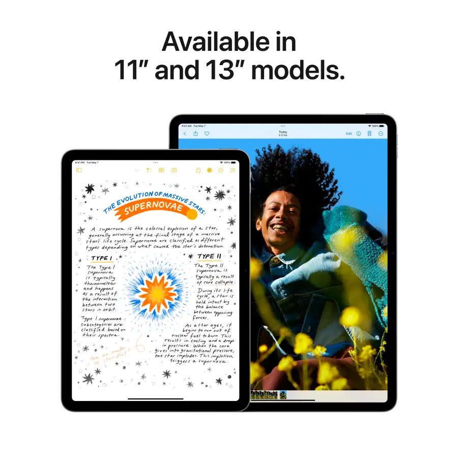 iPad Air 13 M2, 128 GB Wi-Fi+4G 2024, Purple – photo 4