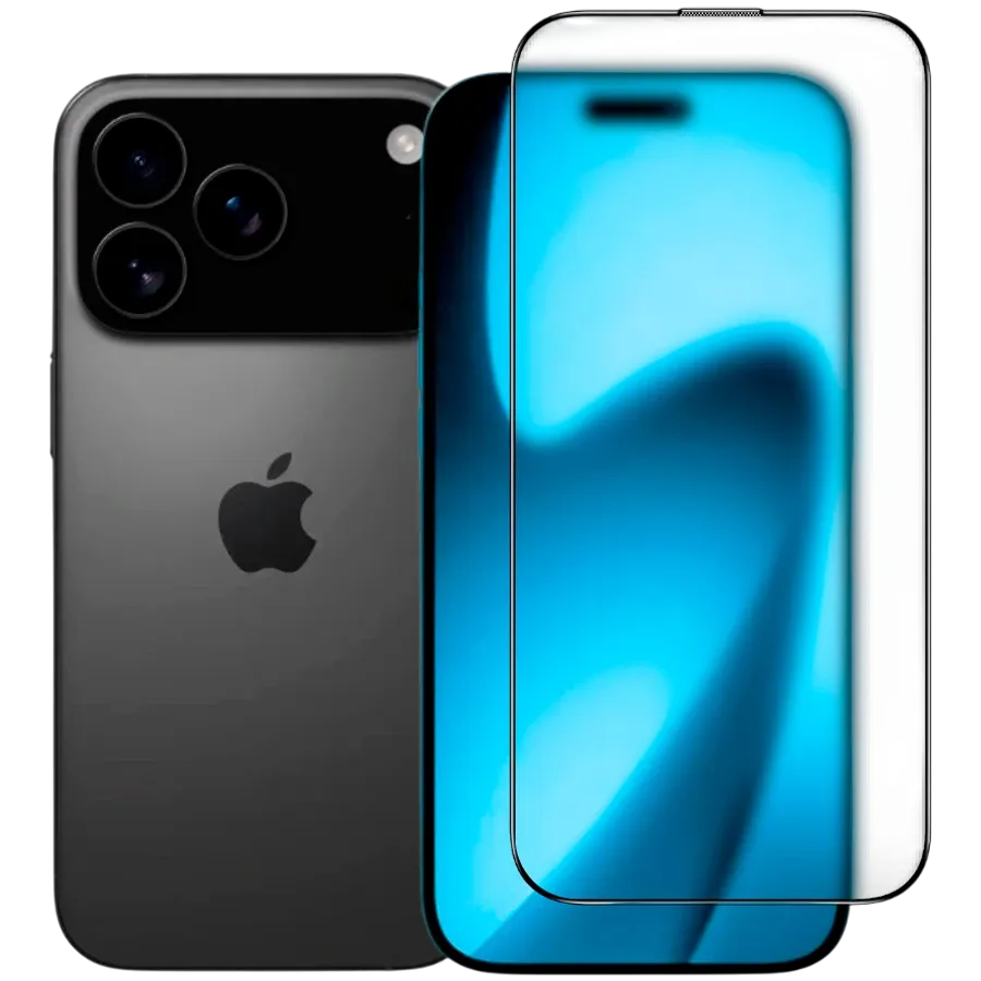 photo 2 - Защитное стекло iLera Frosted Glass для iPhone 17 Pro Max (ILFRGL17PRMX)