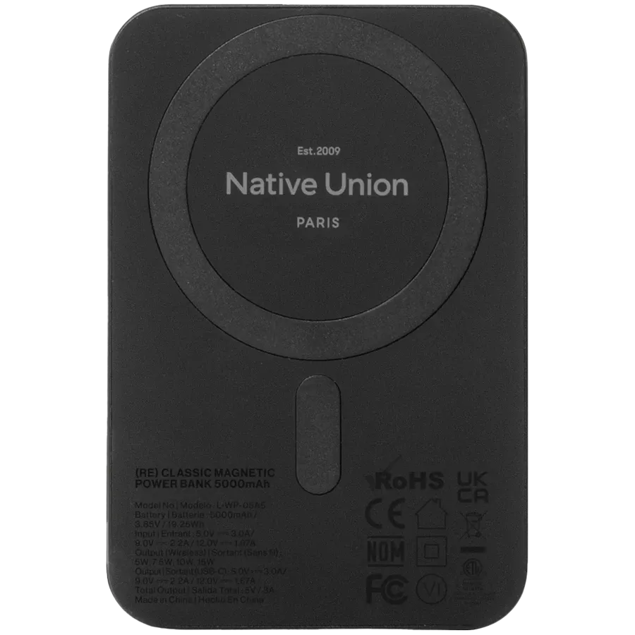 photo 2 - NATIVE UNION Портативное зарядное устройство, 5000 мА·ч