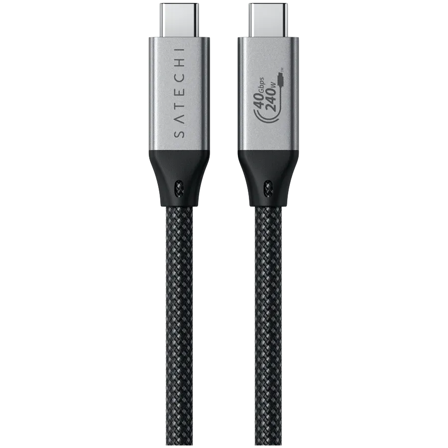 photo 3 - SATECHI Кабель USB-C, Space Gray, 1.2м