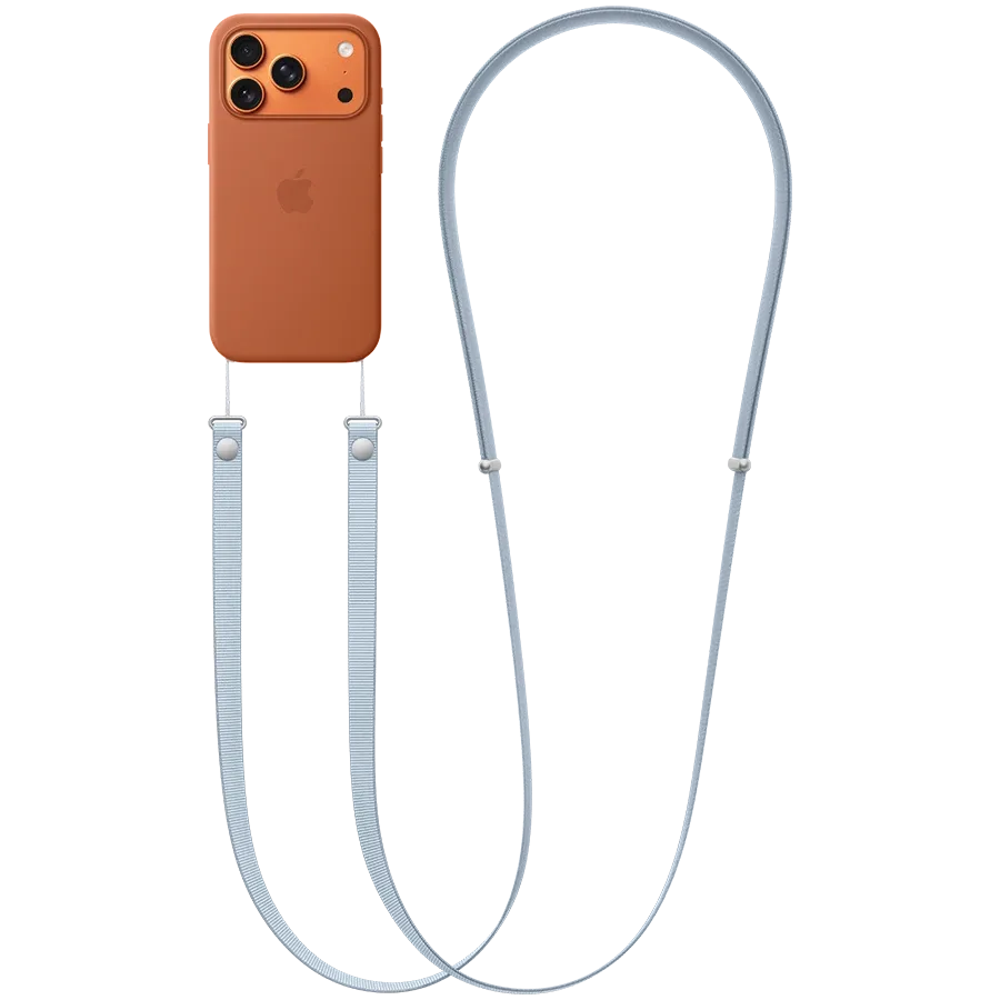 photo 2 - Crossbody strap Apple for iPhone, Light Blue