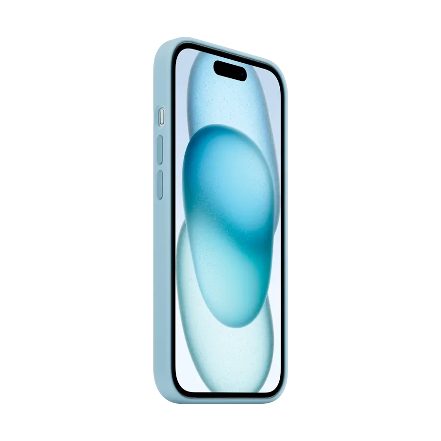 photo 2 - Apple Case Silicone Case with MagSafe თან MagSafe Light Blue for iPhone 15