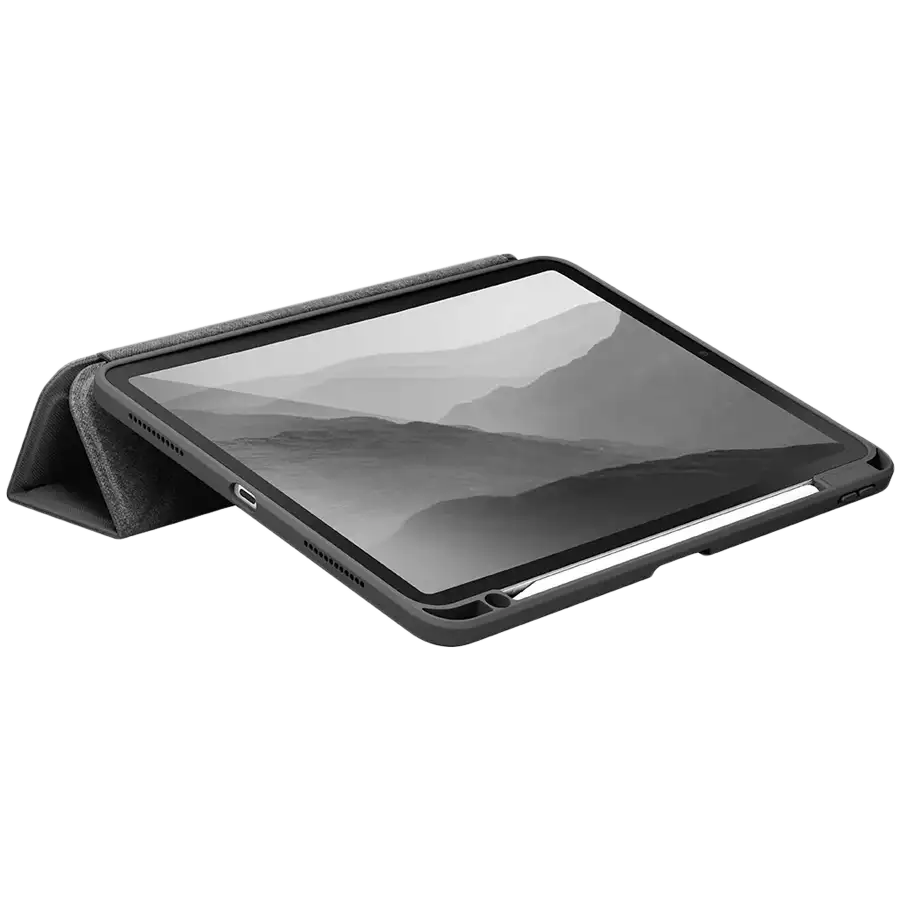 Case UNIQ Smart Cover Moven for iPad Air 11 (M2), Charcoal Gray – photo 3