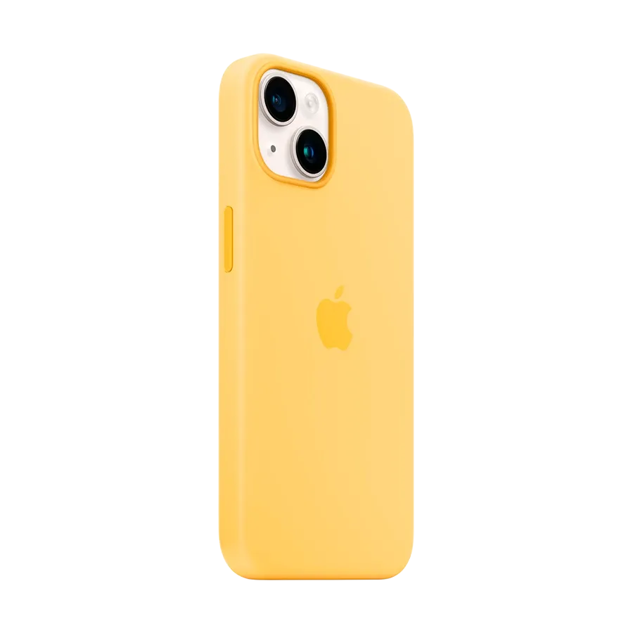 photo 2 - Чехол APPLE силиконовый с MagSafe для iPhone 14, Sunglow