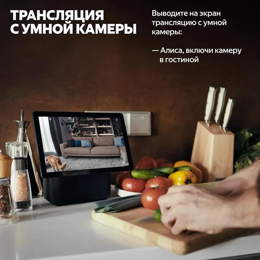photo 12 - YANDEX Умная колонка Яндекс.Станция Дуо Макс, Чёрный