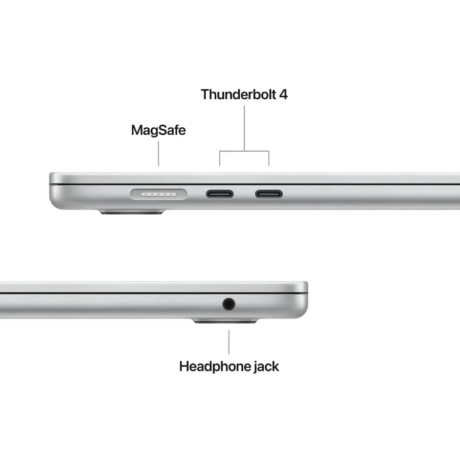 MacBook Air 15.3"  M5 (10C CPU/10C GPU), 24 ГБ, 1 ТБ, Серебристый – photo 6