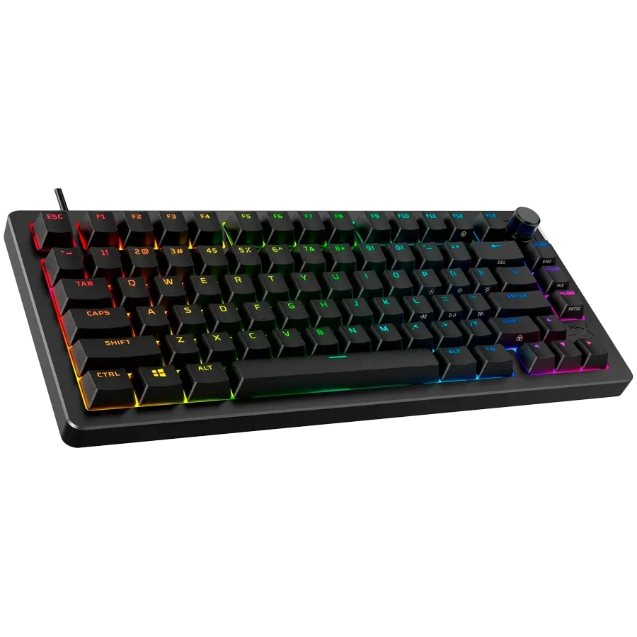 photo 3 - Tastatură pentru gaming HYPERX Alloy Rise 75 RGB, Black