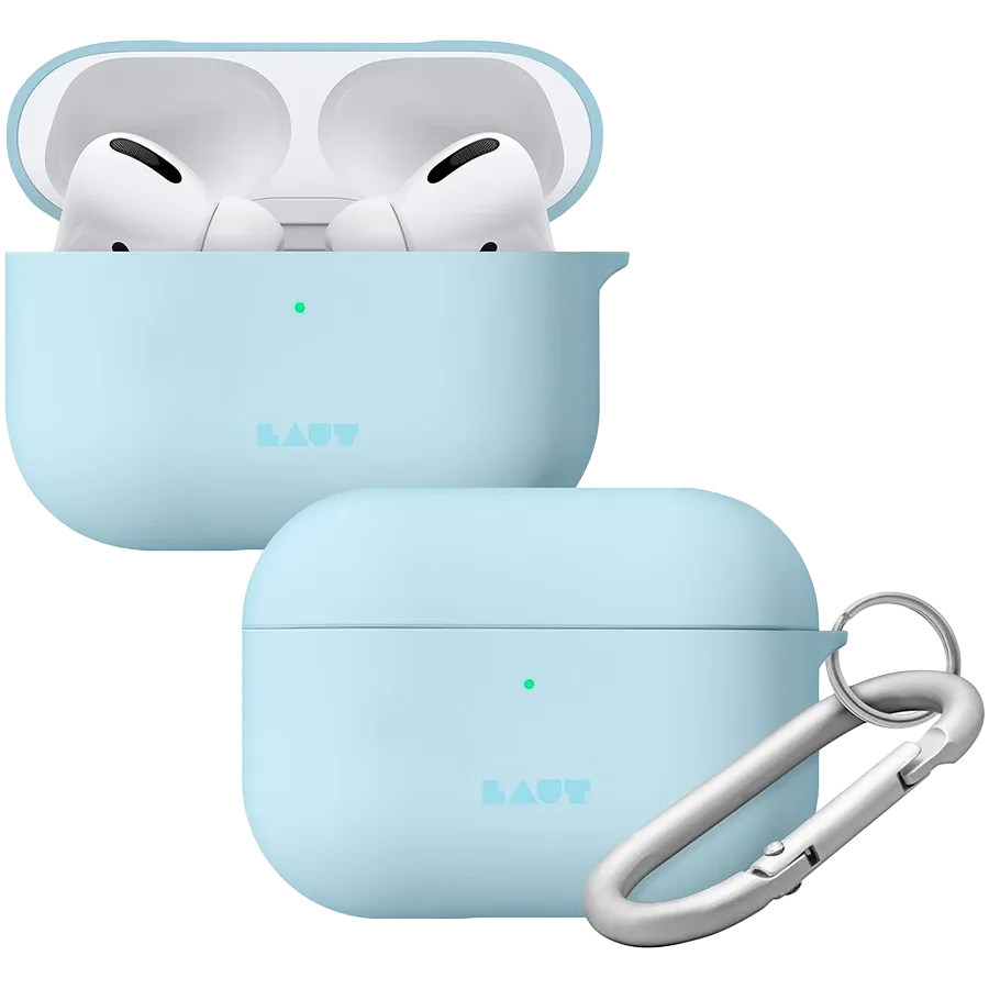 photo 1 - Чохол LAUT HUEX PASTELS  Baby Blue для AirPods Pro