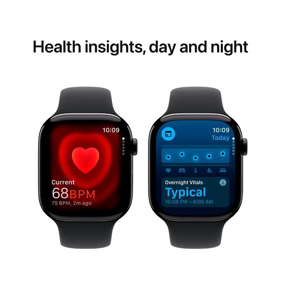 photo 5 - Apple Watch Series 10 GPS, 46մմ, Օնիքս, Black Sport Band, S/M